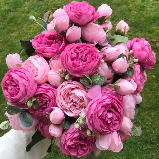 Silk Rose Peony Artificial Flowers