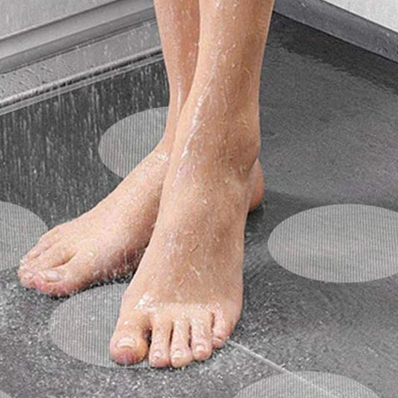 12PCS Bathroom Slip Transparent Pad