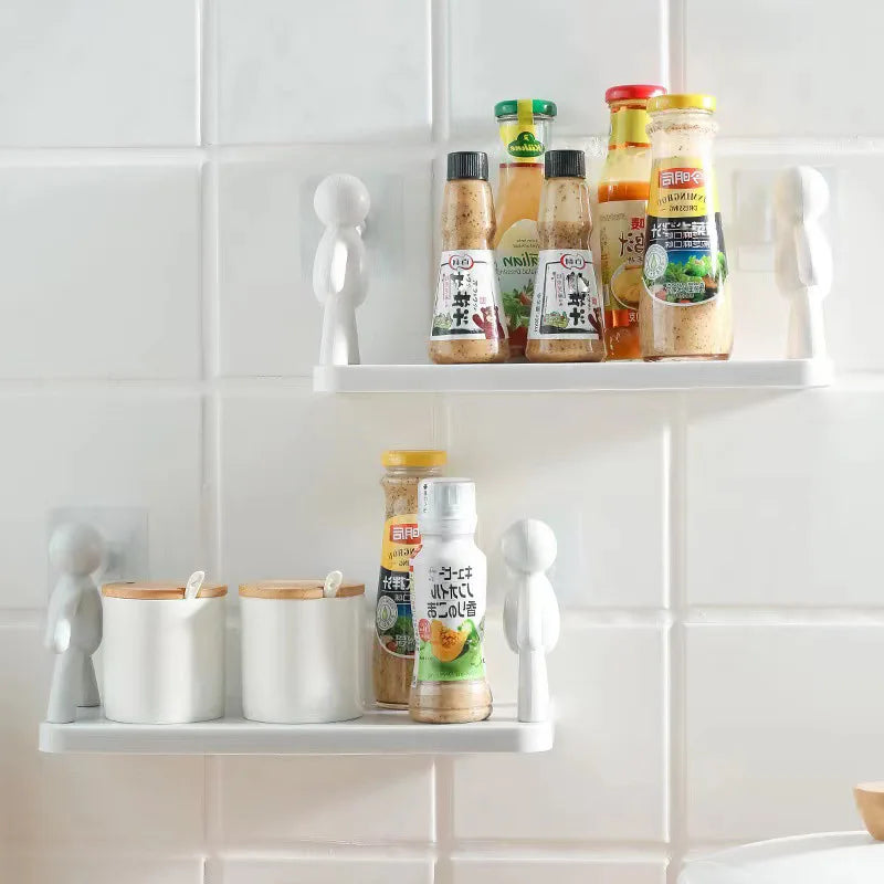 Bathroom Self-adhesive Shampoo Shelves