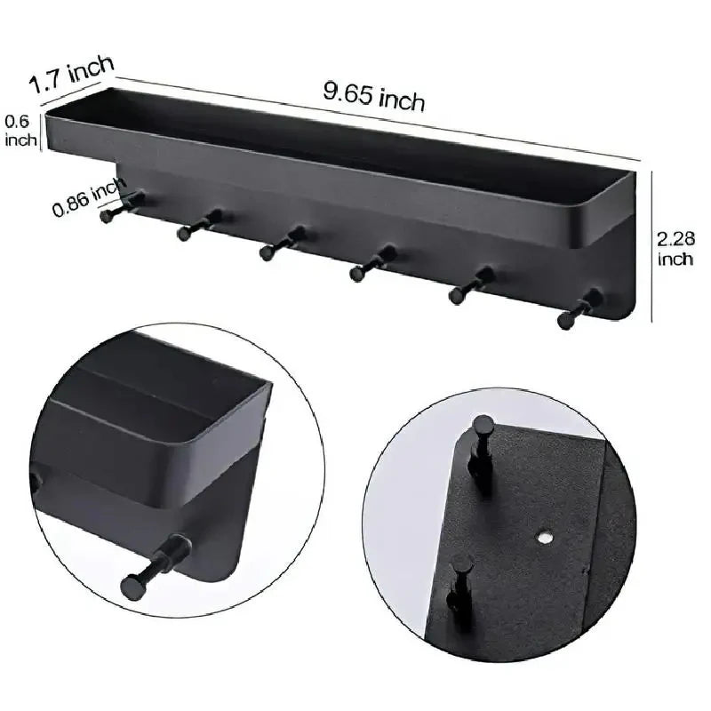 Key Holder For Wall Decor Mail Shelf Organizer