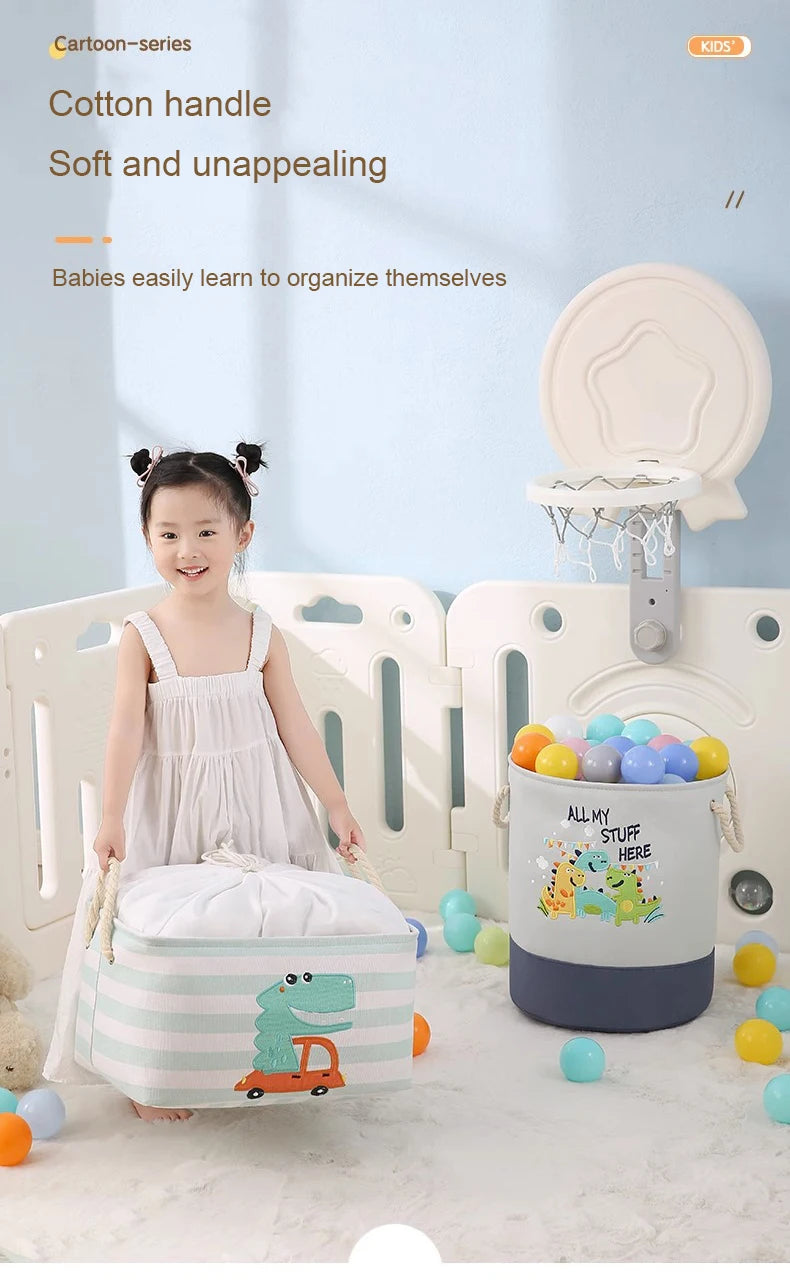 Laundry Basket With Handle Storage Organizer new