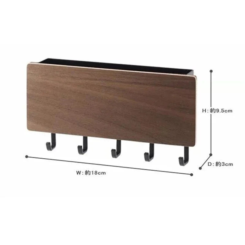 Wall Hanging Bamboo Key Hanger Holder