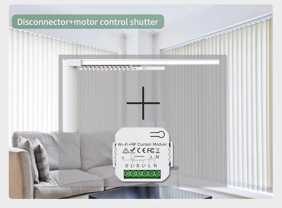Tuya Smart WiFi Curtain Switch