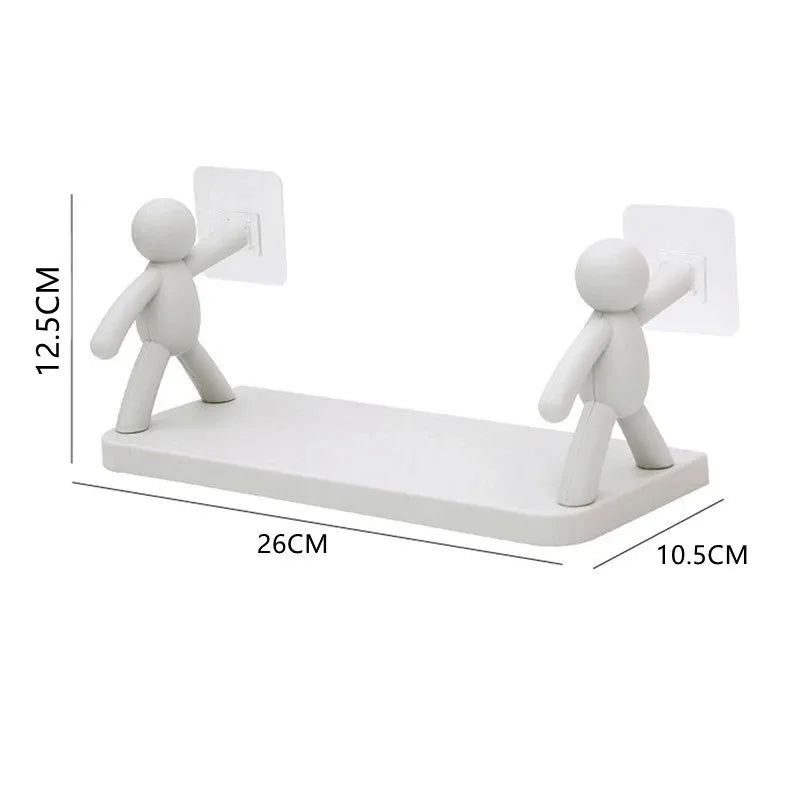Bathroom Self-adhesive Shampoo Shelves