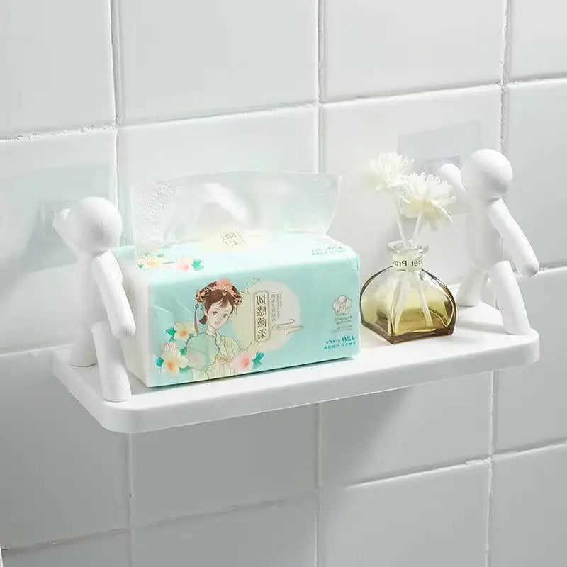 Bathroom Self-adhesive Shampoo Shelves