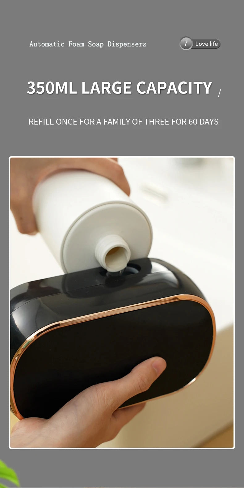 New Automatic Foam Soap Dispensers