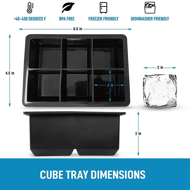Big Ice Tray Mold Box
