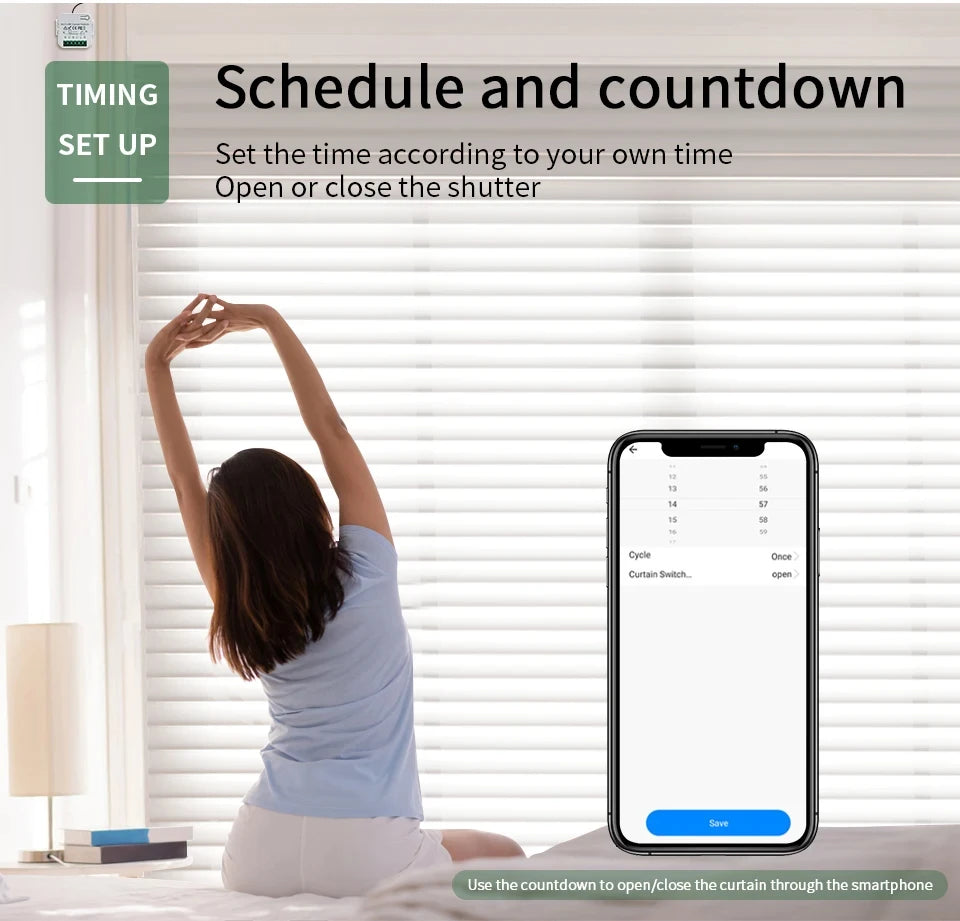 Tuya Smart WiFi Curtain Switch