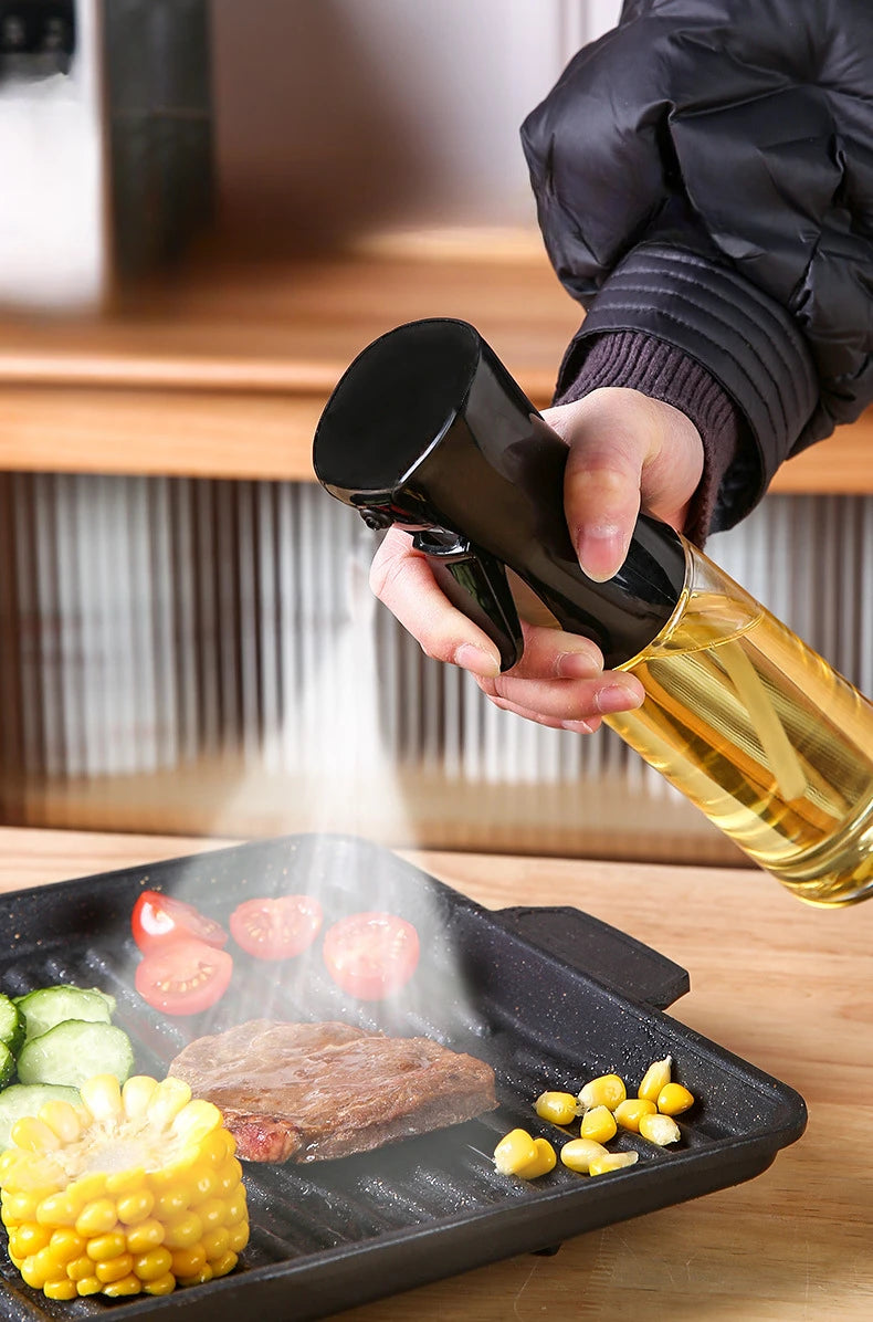 Transparent Kitchen Oil Bottle