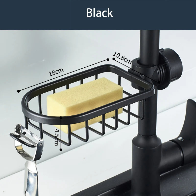 Bathroom Faucet Storage Rack Shower Soap Holder