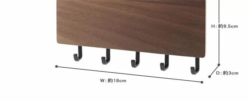 Wall Hanging Bamboo Key Hanger Holder