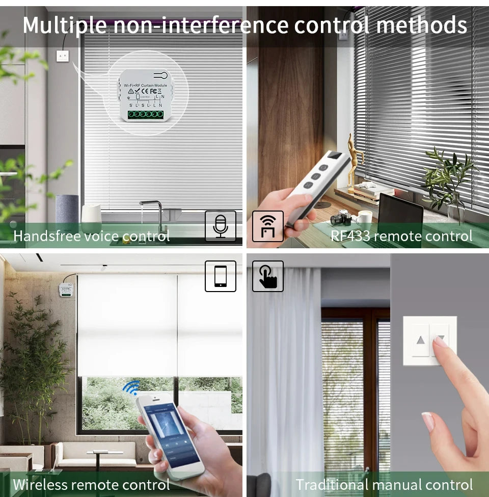 Tuya Smart WiFi Curtain Switch