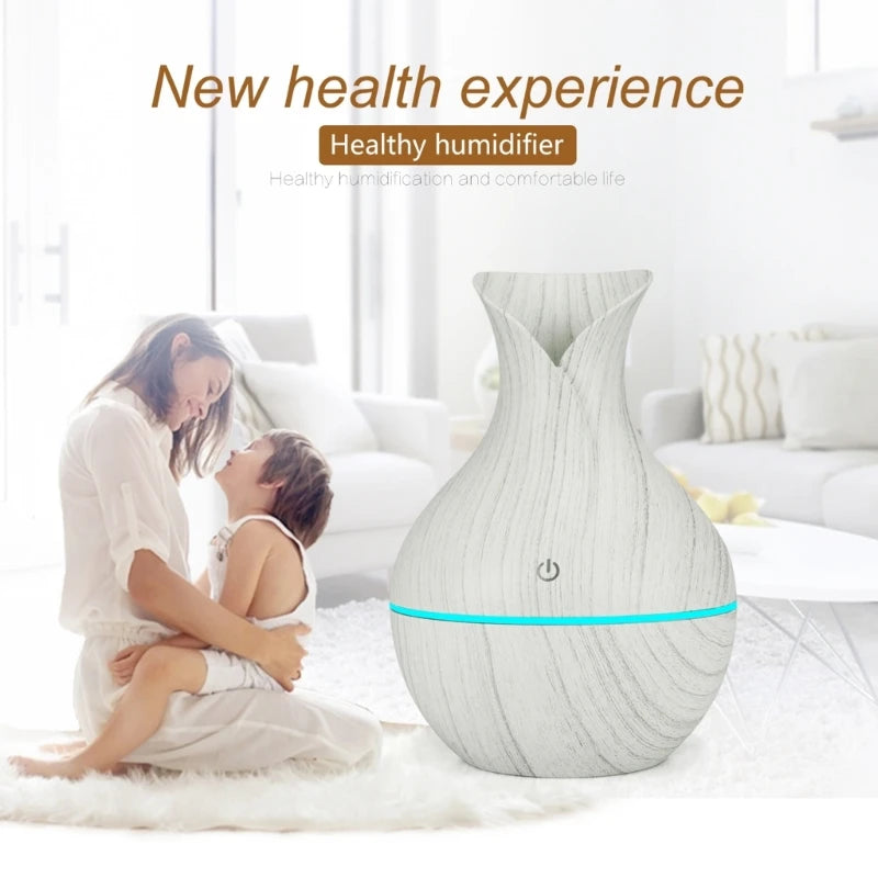 200ml Air Humidifier Essential Oil Diffuser USB