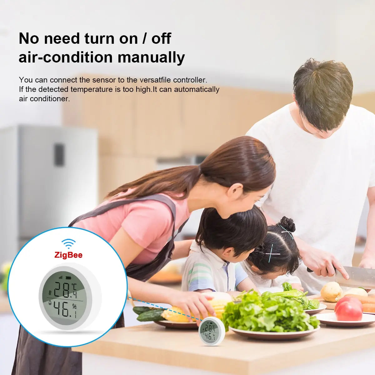 Tuya Smart ZigBee Thermometer Home