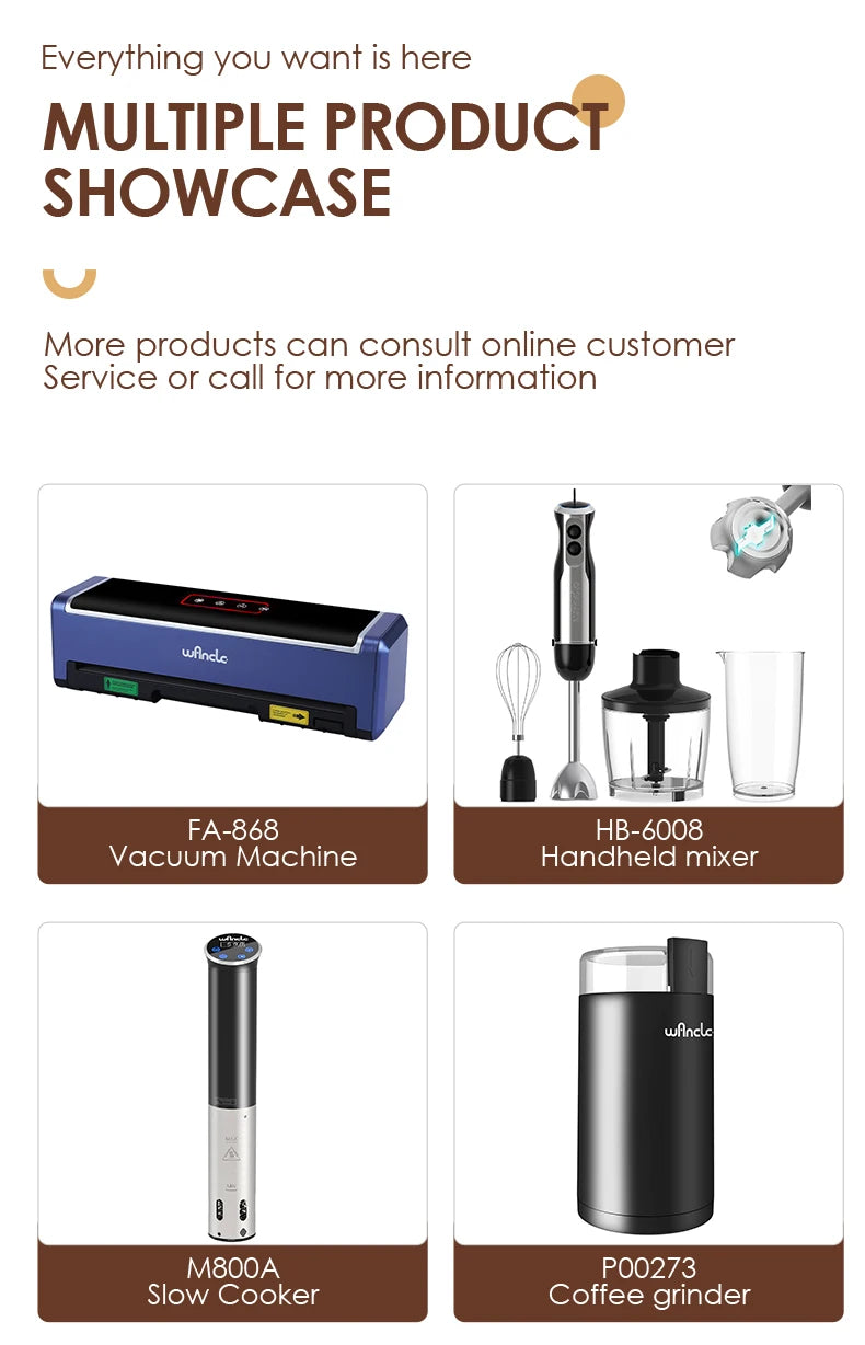 High-Power Coffee Grinder Household