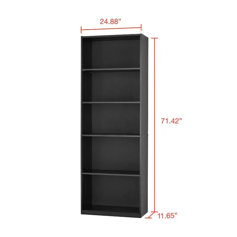 5-Shelf Bookcase