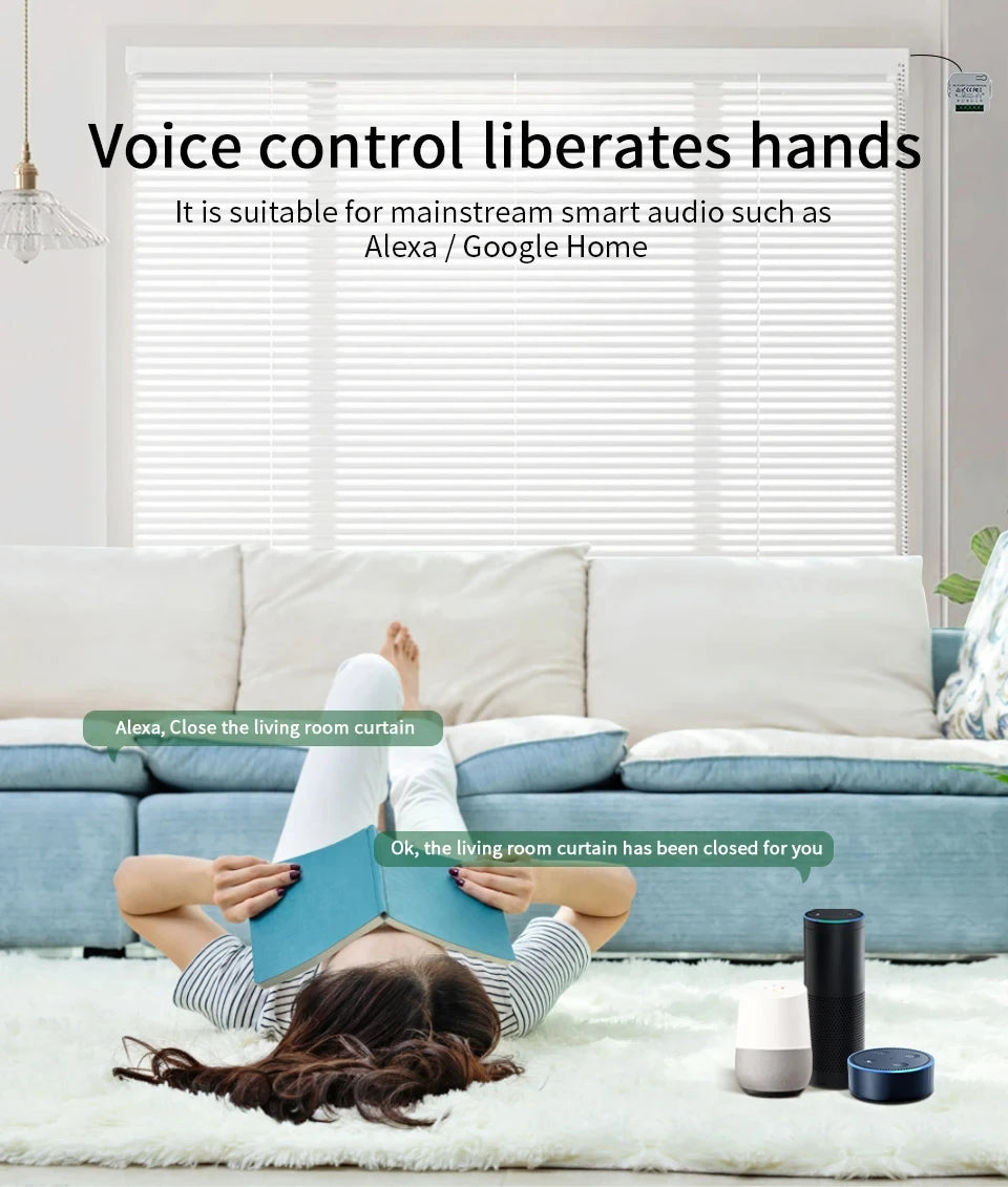 Tuya Smart WiFi Curtain Switch