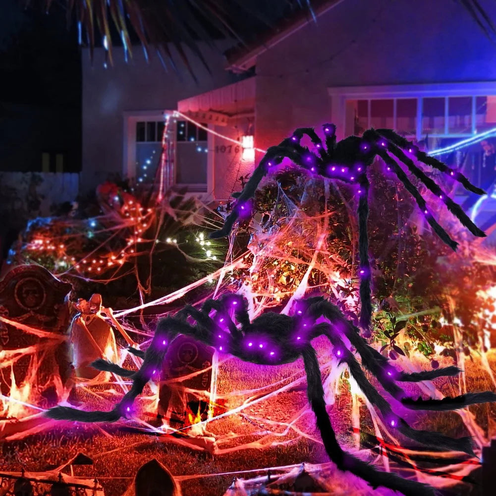 Light-up Spider Halloween Decoration,