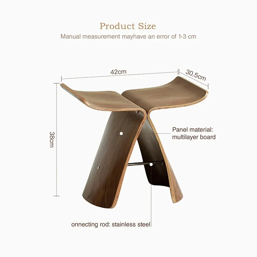 Nordic Creative Design Butterfly Chair Side Table