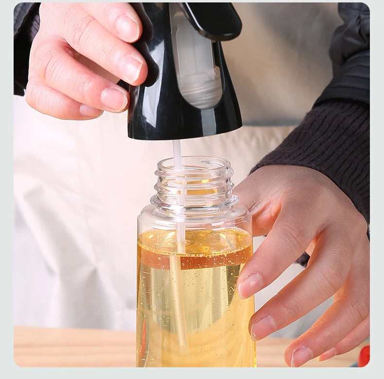Transparent Kitchen Oil Bottle