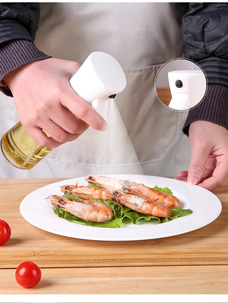 Transparent Kitchen Oil Bottle