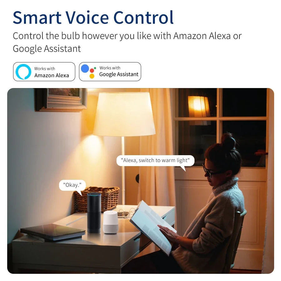 Tuya Smart WiFi LED Light Bulbs