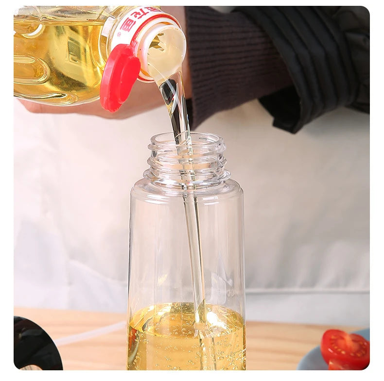 Transparent Kitchen Oil Bottle