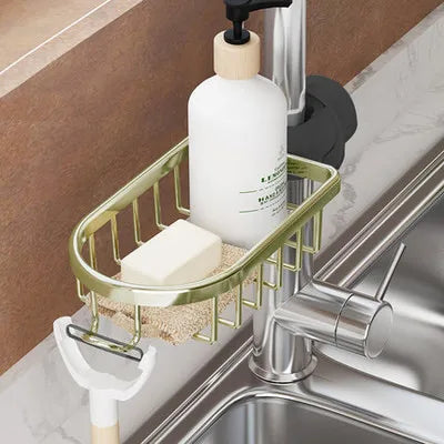 Bathroom Faucet Storage Rack Shower Soap Holder