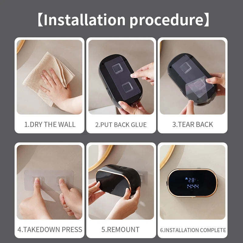 New Automatic Foam Soap Dispensers