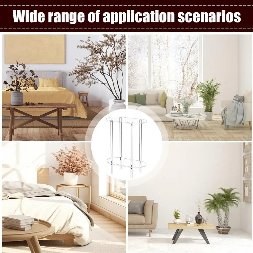 Sofa Table Side Transparent Tea Tables