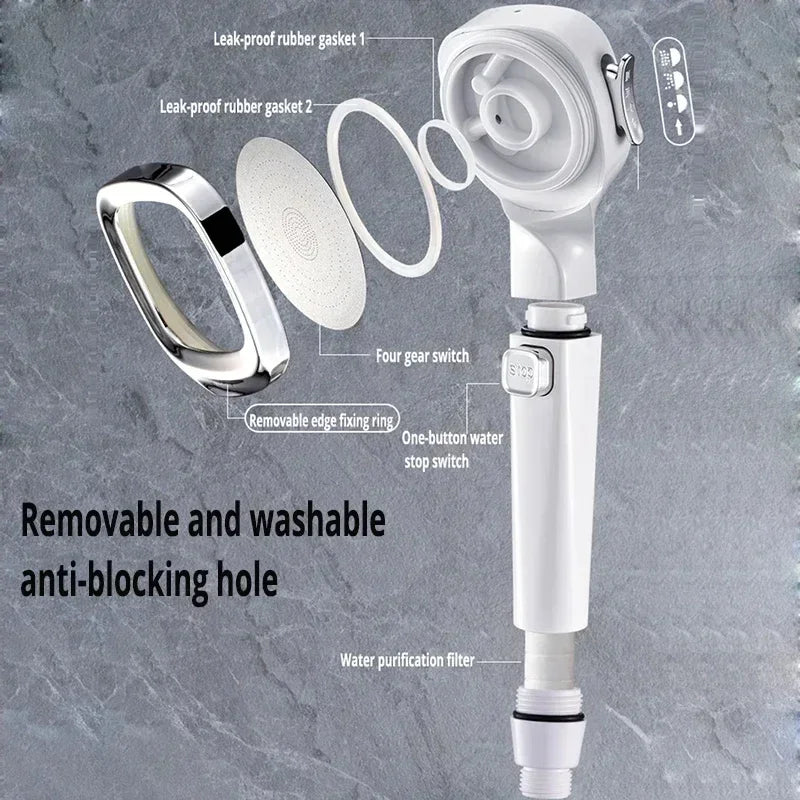 Xiaomi High Pressure Shower Head 3 Modes Adjustable