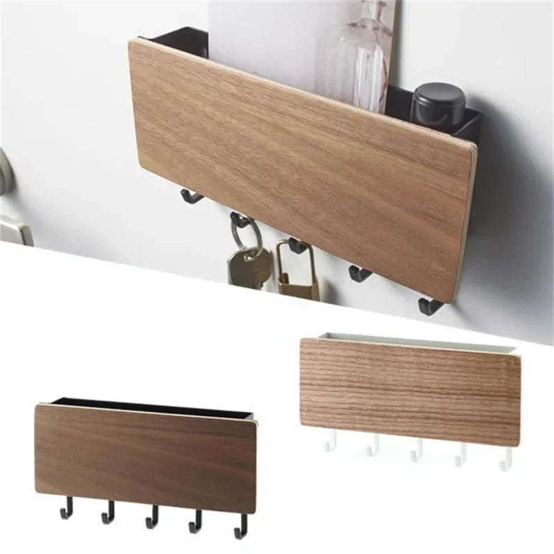 Wall Hanging Bamboo Key Hanger Holder