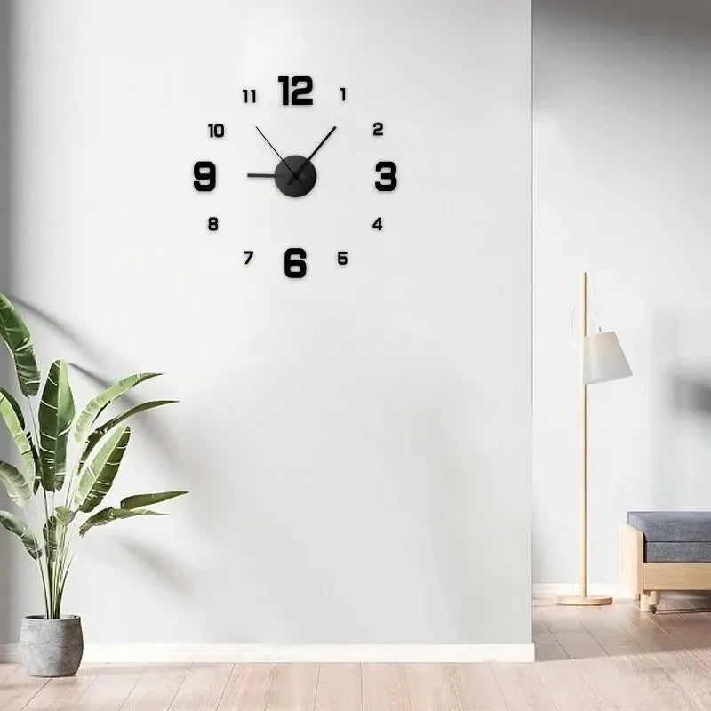 Digital Clock Wall Clock Large