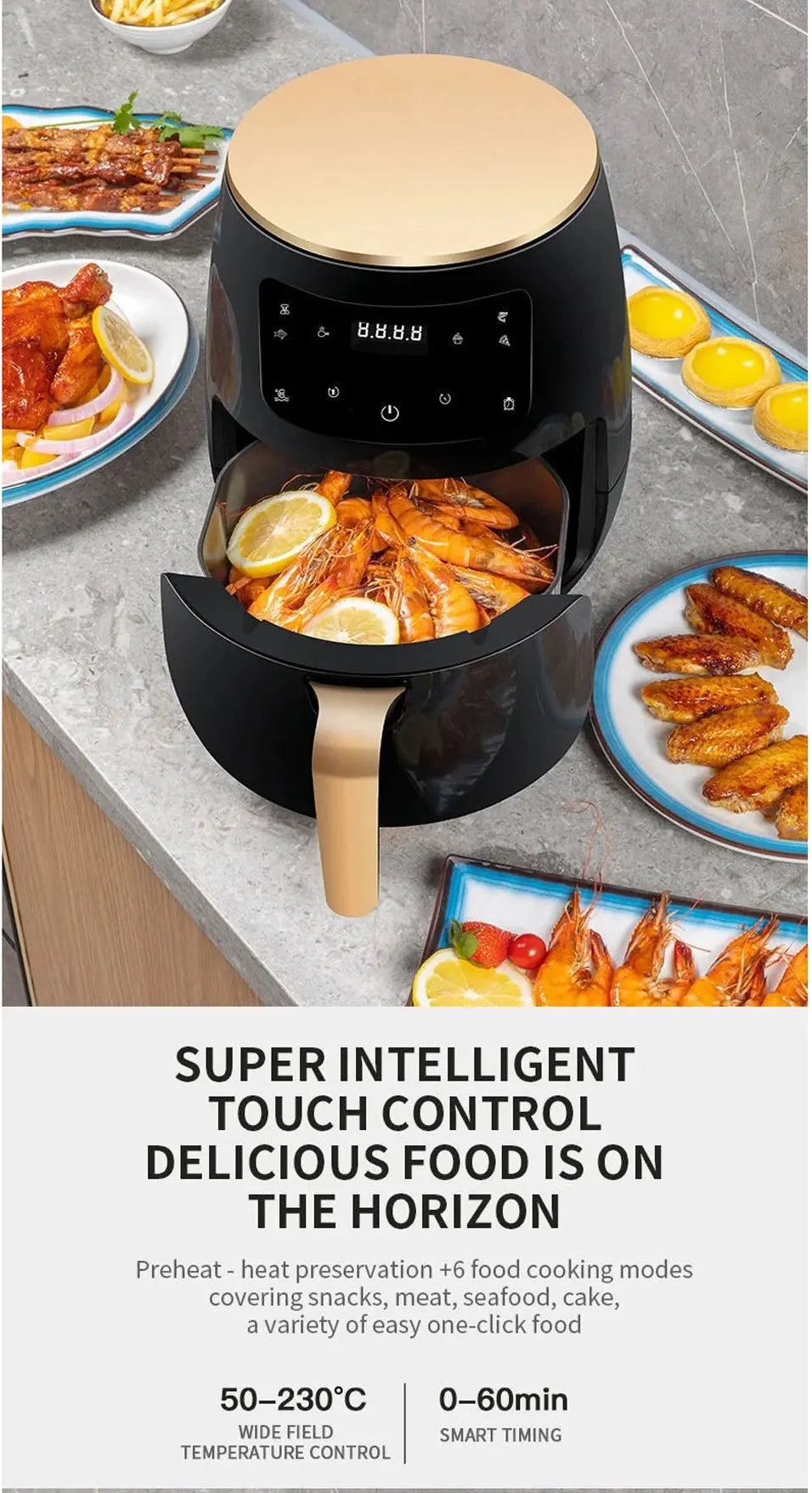 6L Air fryer Multi-functional