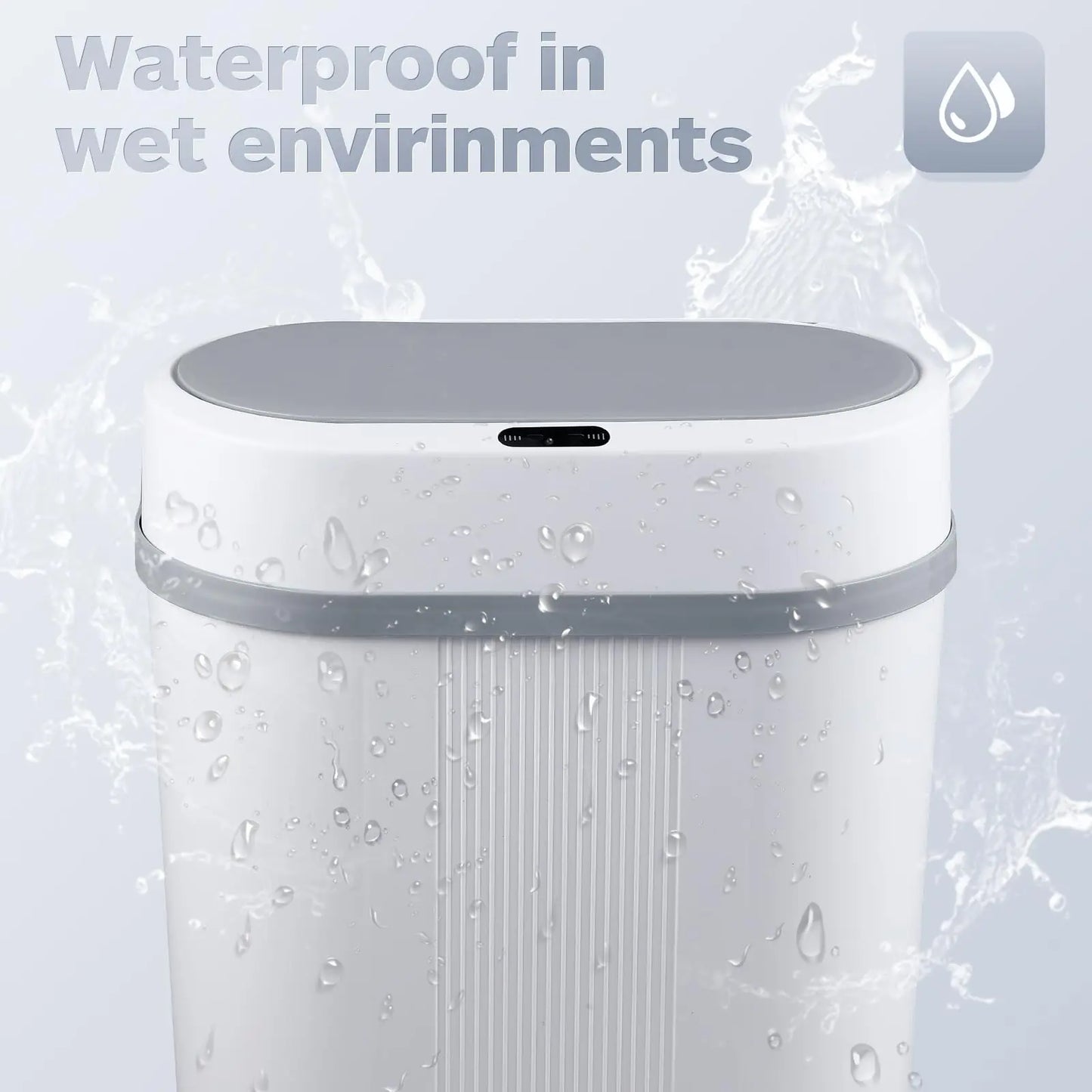Motion Sensor Bathroom Trash Can