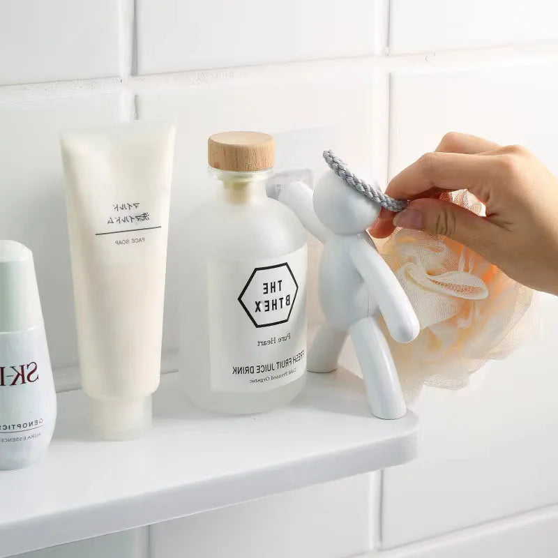 Bathroom Self-adhesive Shampoo Shelves
