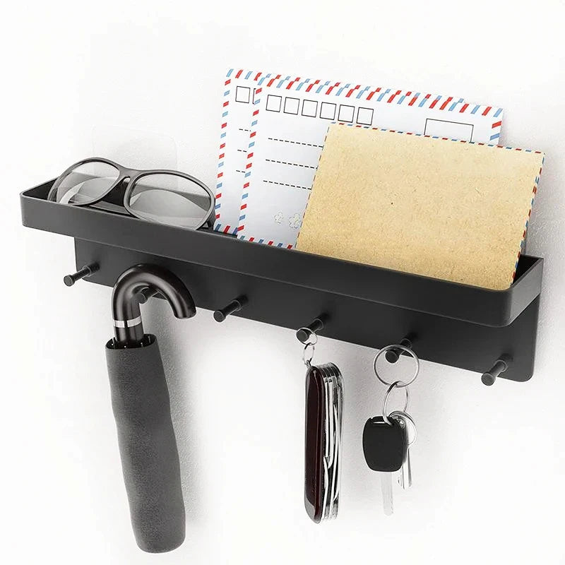 Key Holder For Wall Decor Mail Shelf Organizer