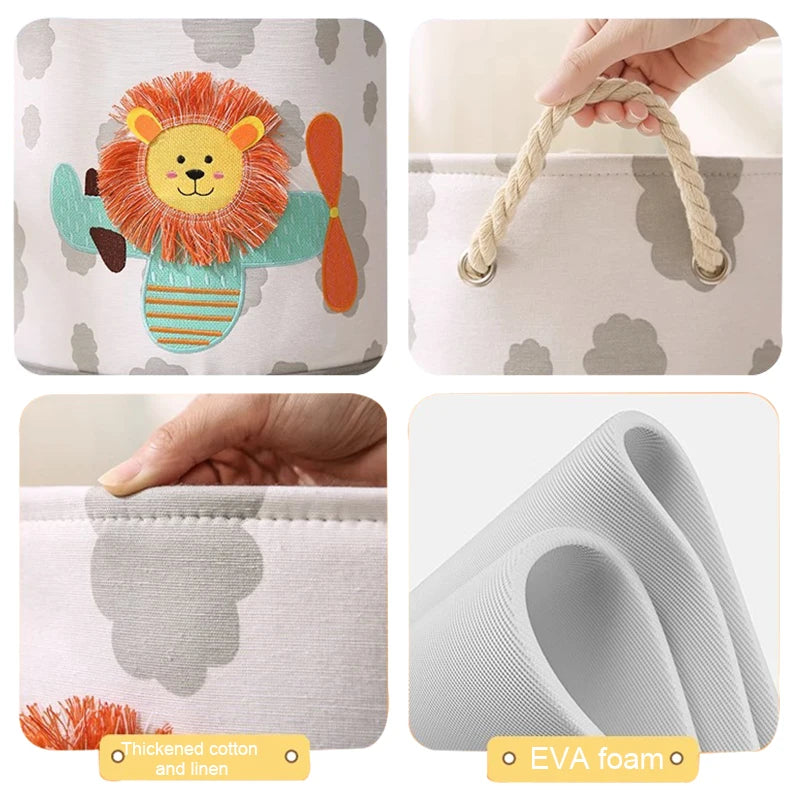 Laundry Basket With Handle Storage Organizer new