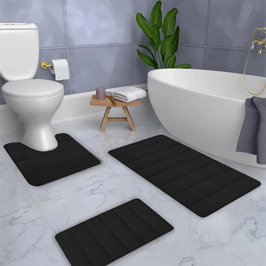 3 Pieces Super Absorbent Bathroom