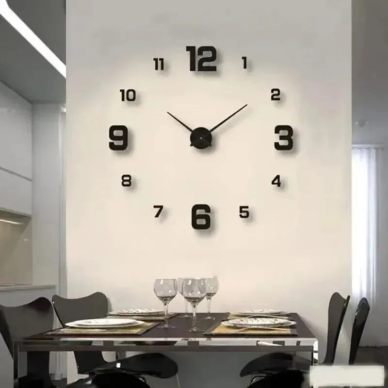 Digital Clock Wall Clock Large