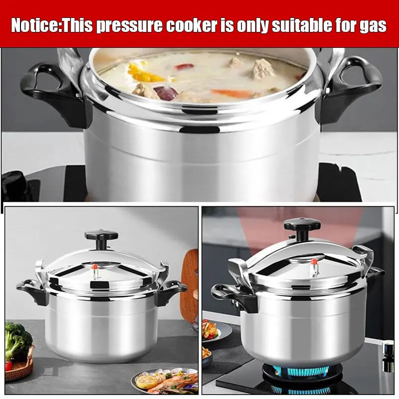 Professional Pressure Cooker Heavy-Duty Aluminum