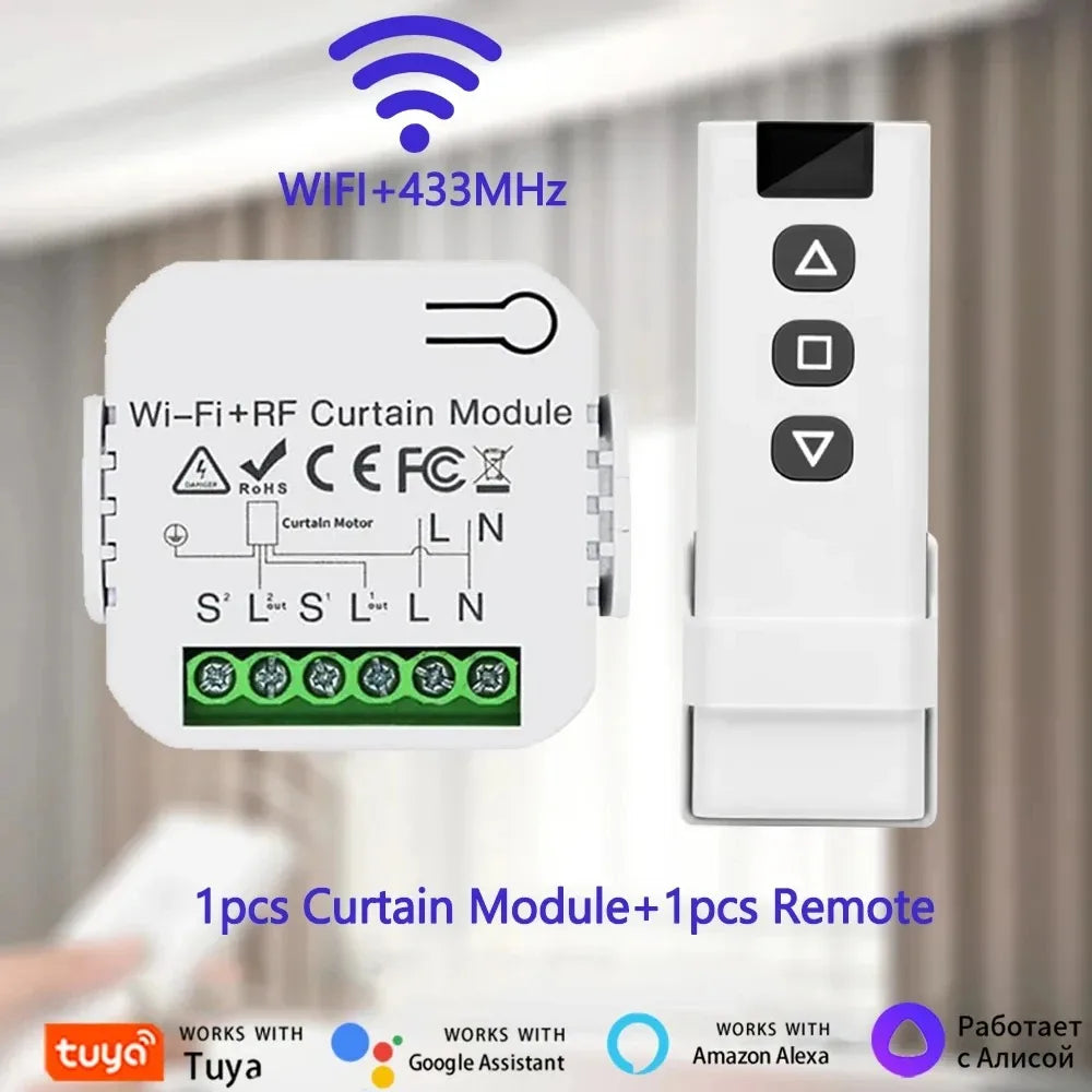 Tuya Smart WiFi Curtain Switch
