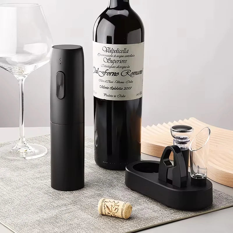 4-in-1 Electric Bottle Wine Opener Set