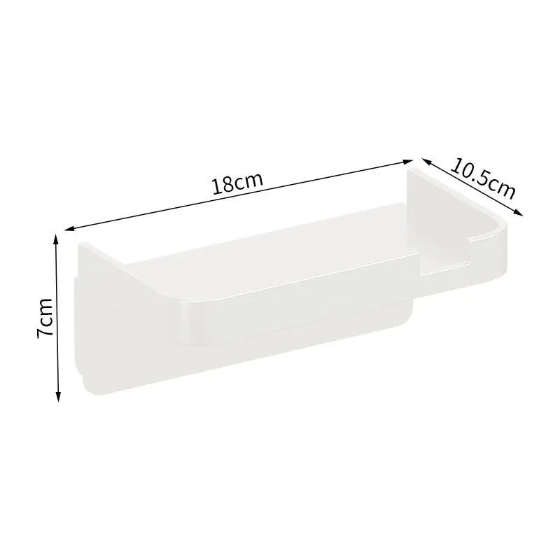 Plastic Toilet Paper Holder Storage Rack