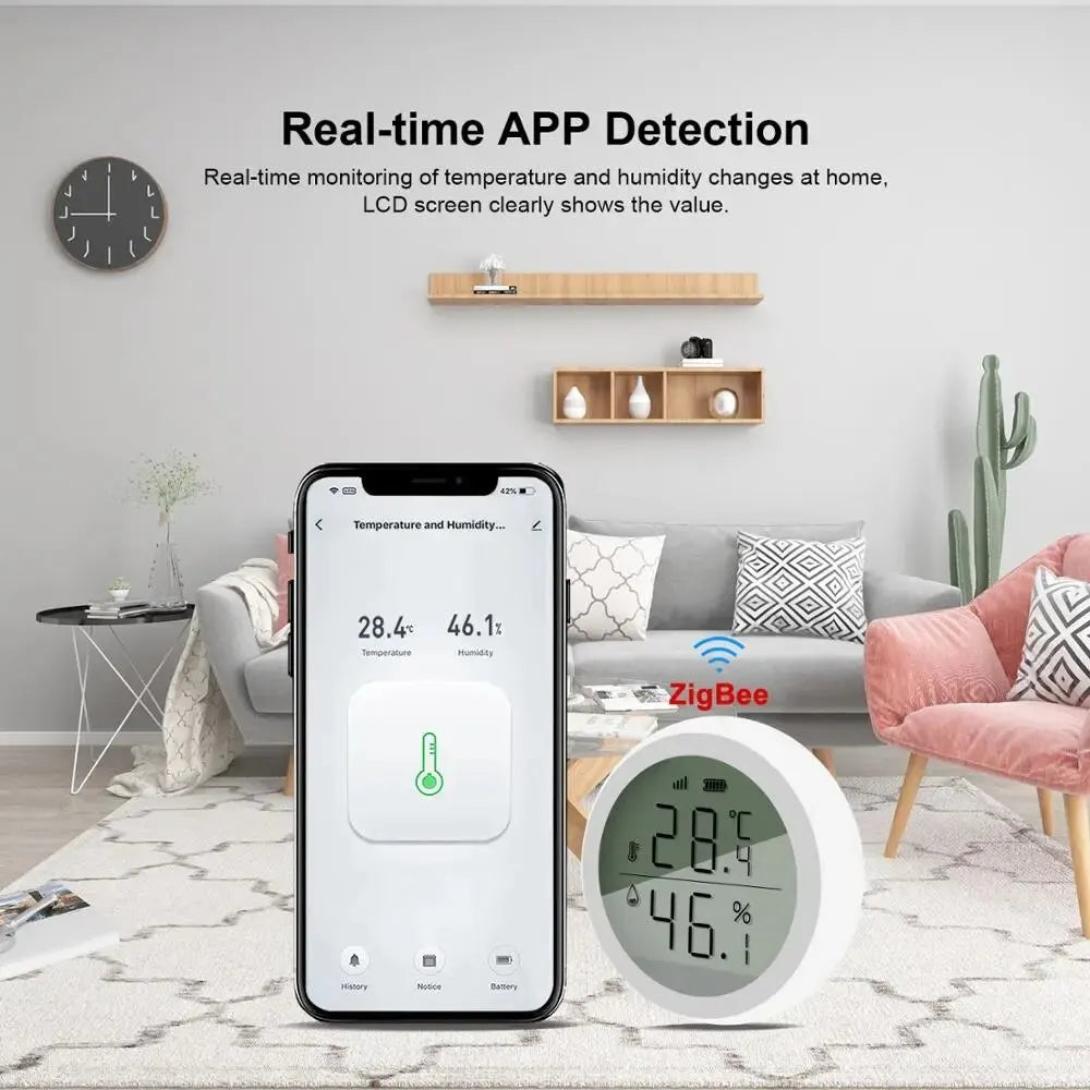 Tuya Smart ZigBee Thermometer Home