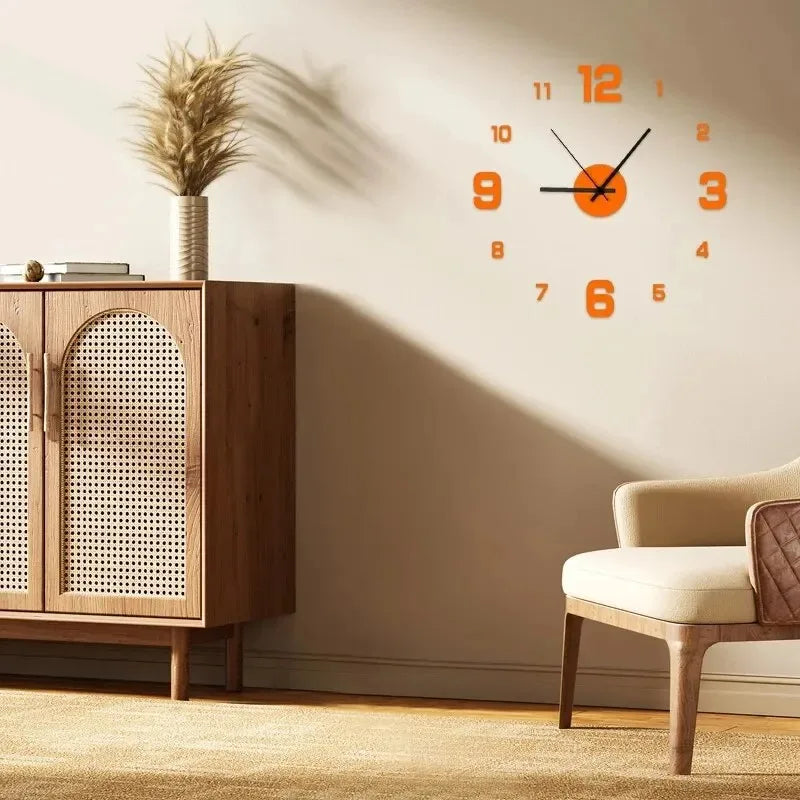 Digital Clock Wall Clock Large