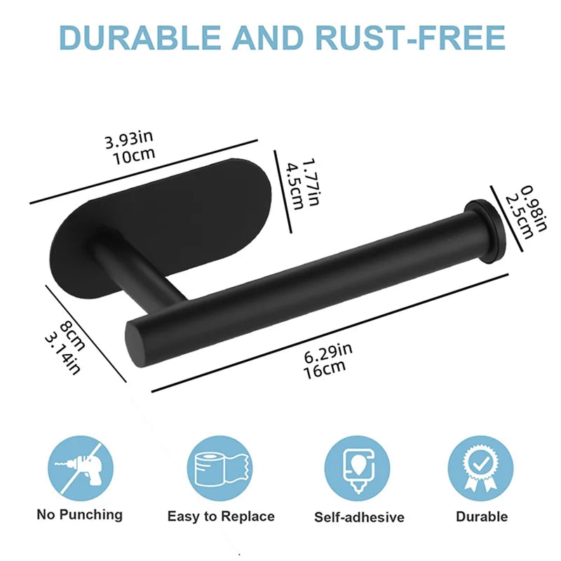Wall Mount Toilet Towel Paper Holder