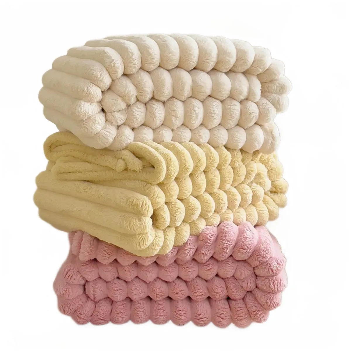 New Artificial Rabbit Plush Autumn Warm Blankets