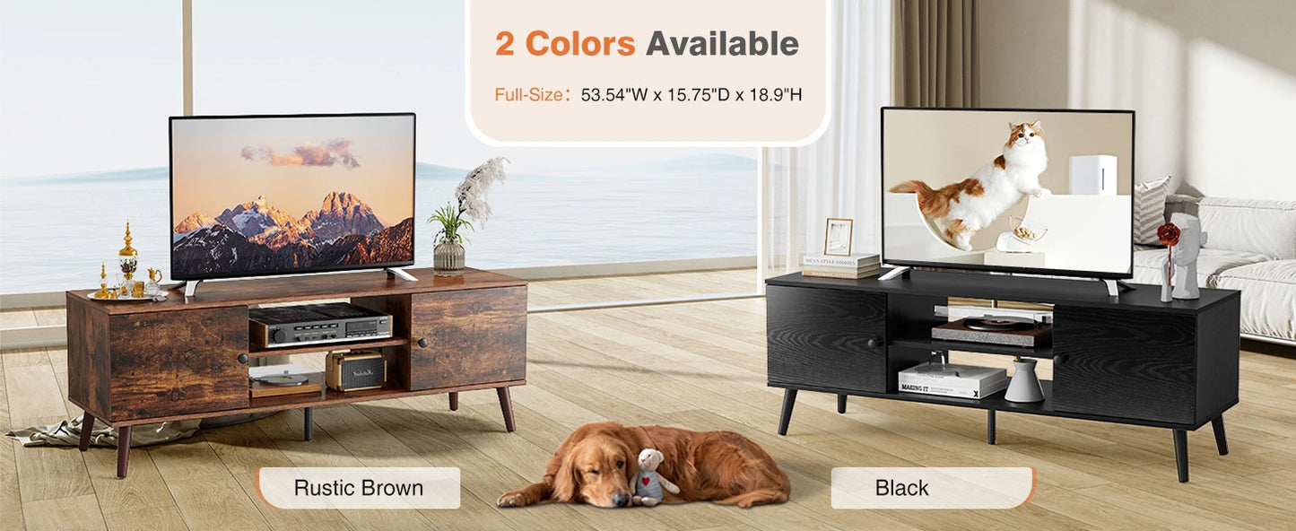 JHK Wooden Stand For Up To 60 Inch TV