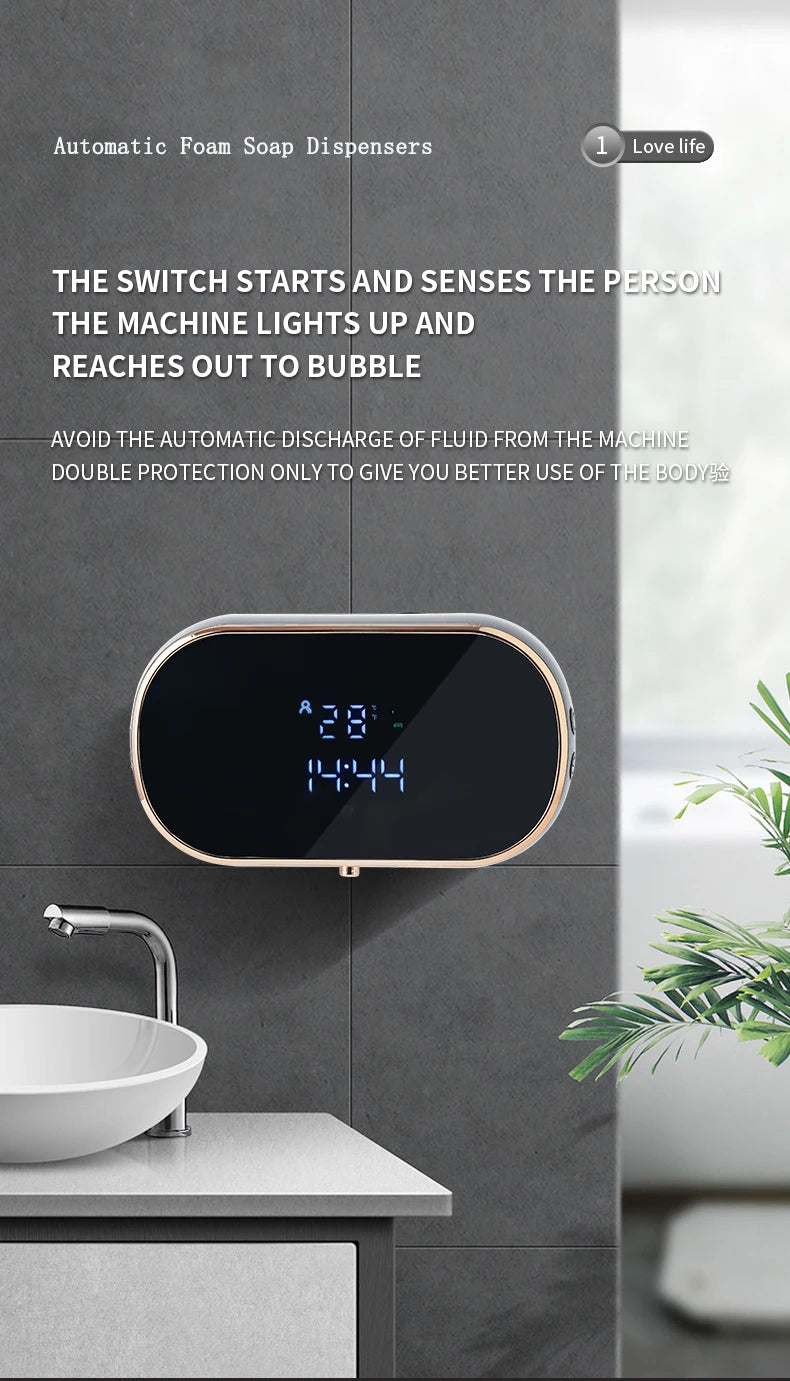 New Automatic Foam Soap Dispensers